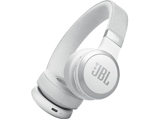 JBL Live 670NC, On-ear Kopfhörer Weiß JBL