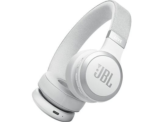JBL Live 670NC, On-ear Kopfhörer Weiß JBL