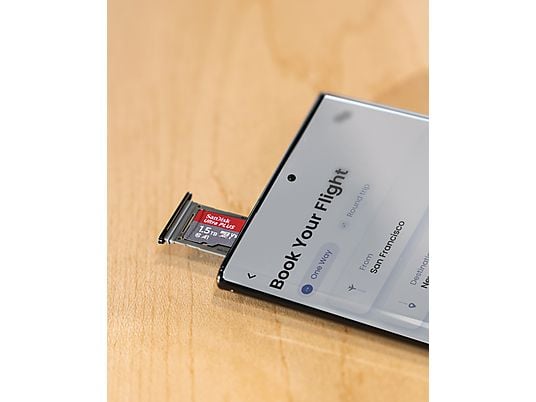 SANDISK Ultra PLUS microSDHC UHS-I mit Adapter, Micro-SDXC Speicherkarte, 1,5 TB, 160 MB/s SANDISK