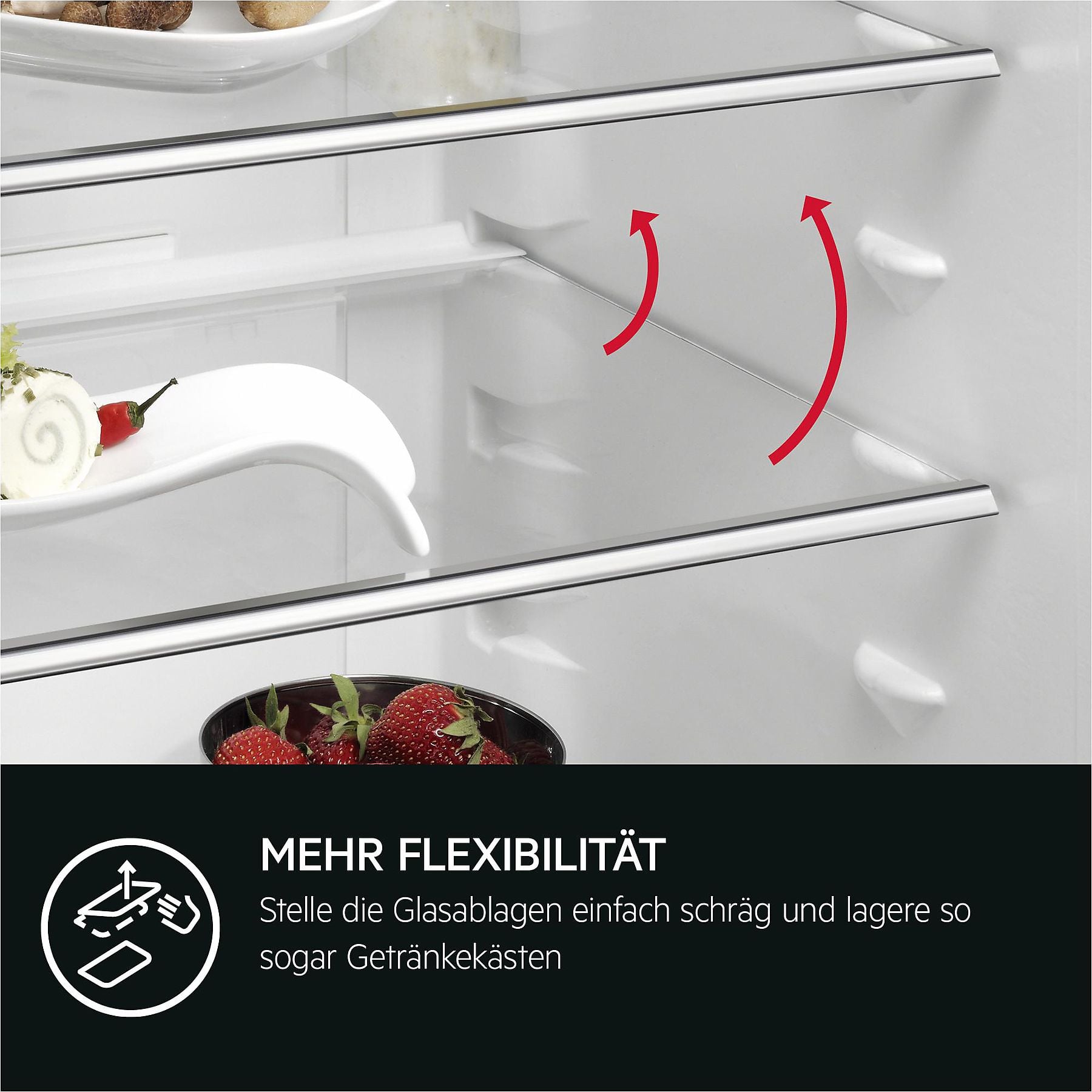 AEG TS5S161ES Serie 5000 mit ColdSense Kühlgefrierkombination (E, 233 l, 1572 mm hoch, Weiß) AEG