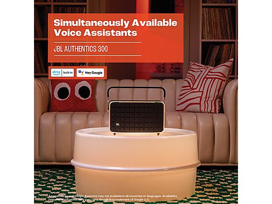 JBL Authentics 300 Smart Home Lautsprecher, Schwarz JBL