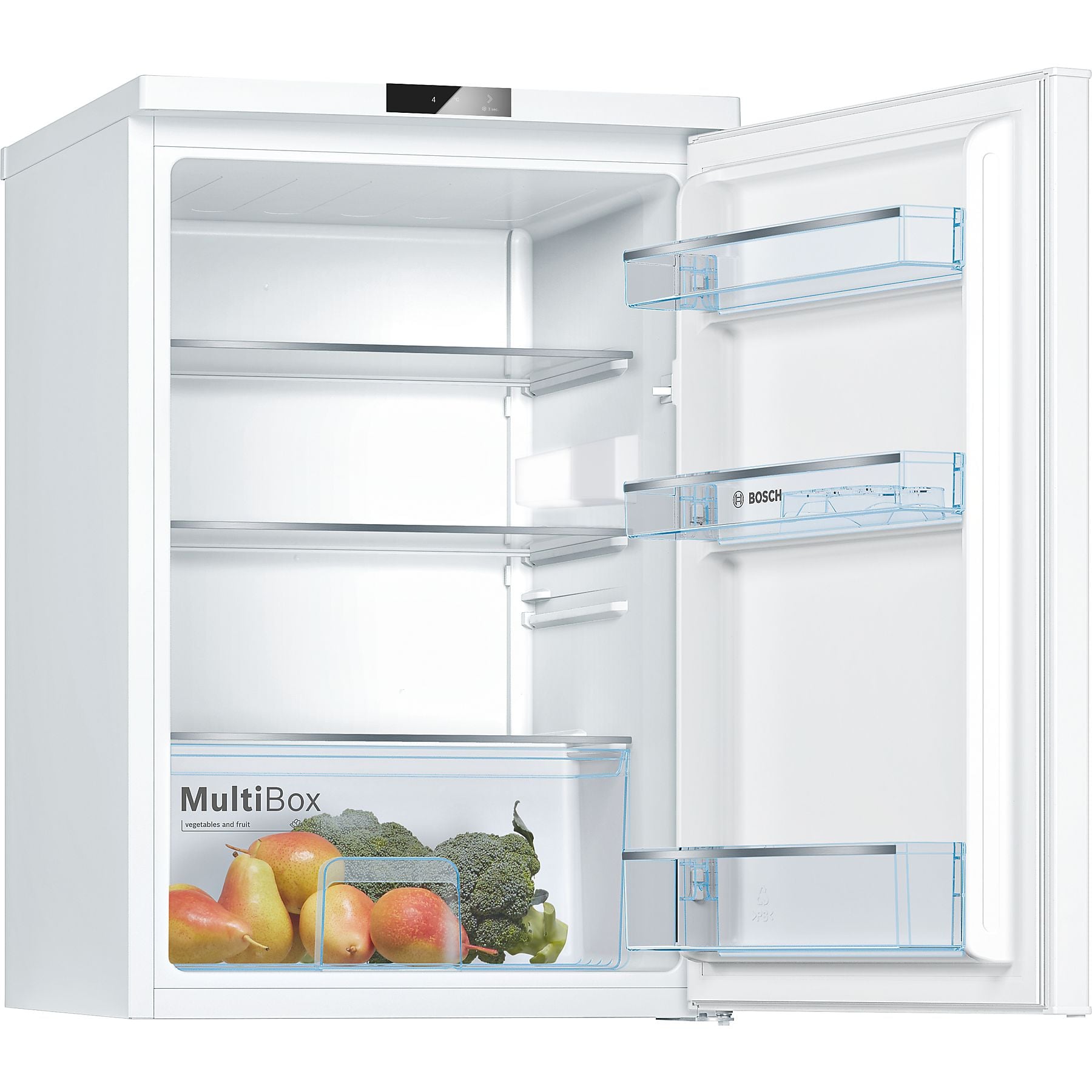 BOSCH KTR15NWEB Serie 2 Kühlschrank (134 l, E, 850 mm hoch, Weiß) BOSCH
