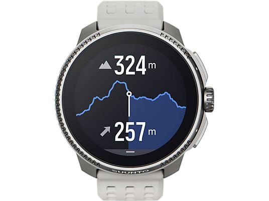 SUUNTO Race Sportuhr Silikon, Für Handgelenkumfang: 125–175 mm (Zusatzarmband bis 215 mm), Birch SUUNTO
