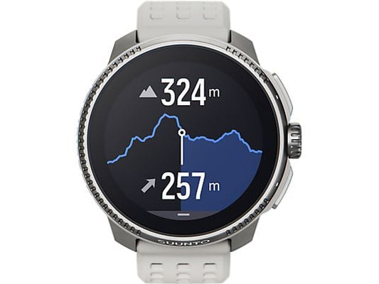 SUUNTO Race Sportuhr Silikon, Für Handgelenkumfang: 125–175 mm (Zusatzarmband bis 215 mm), Birch SUUNTO