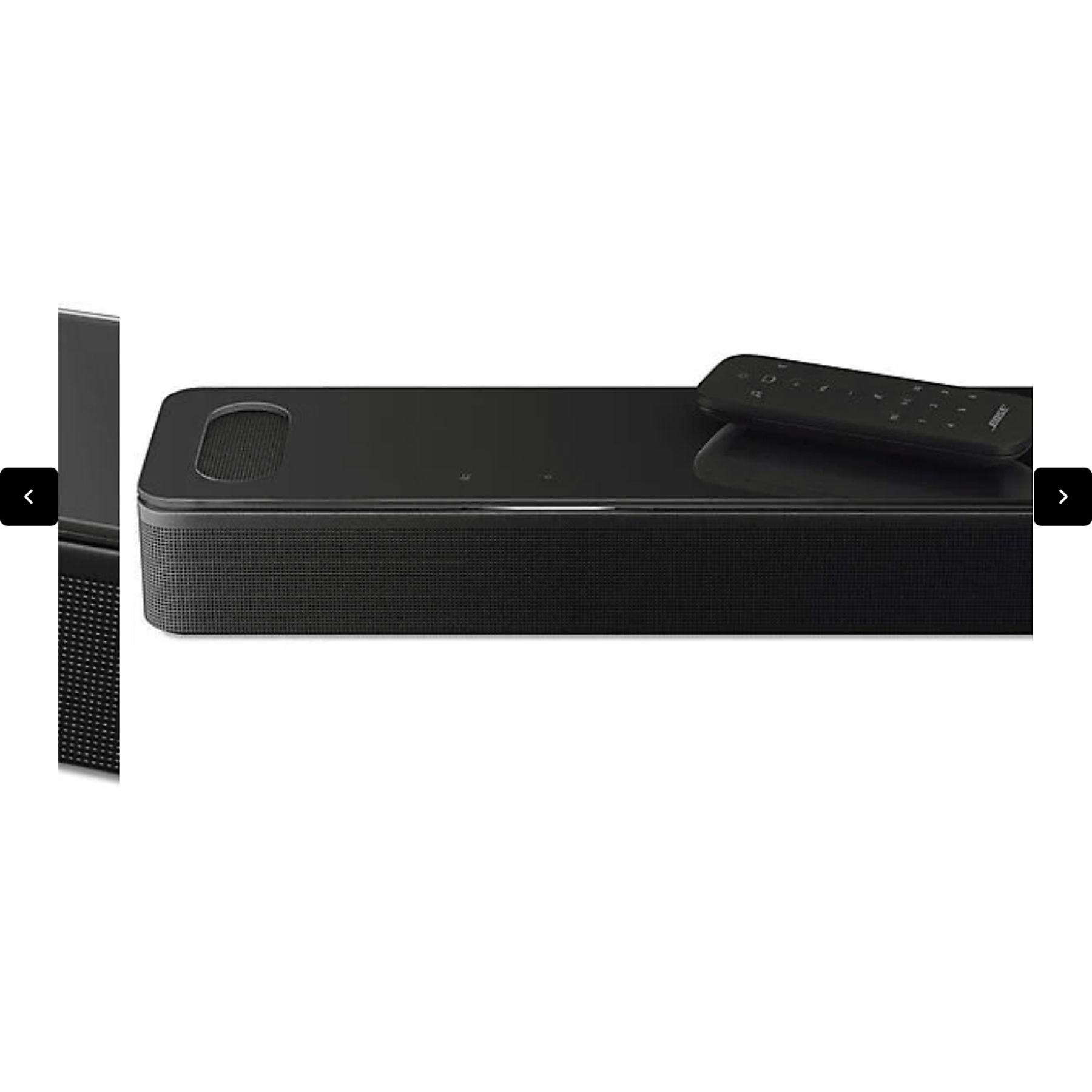 BOSE Smart Ultra, Soundbar, Schwarz BOSE