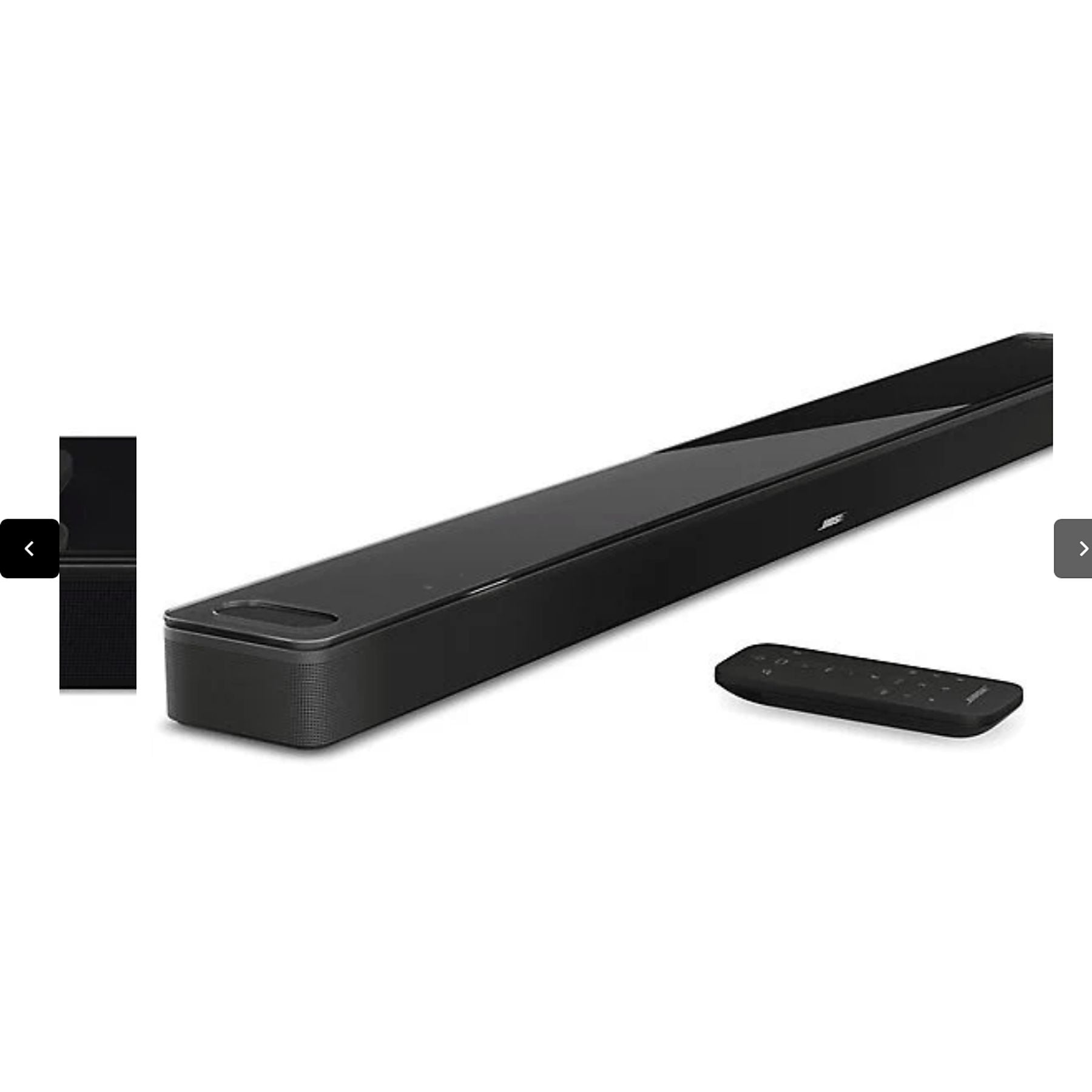 BOSE Smart Ultra, Soundbar, Schwarz BOSE
