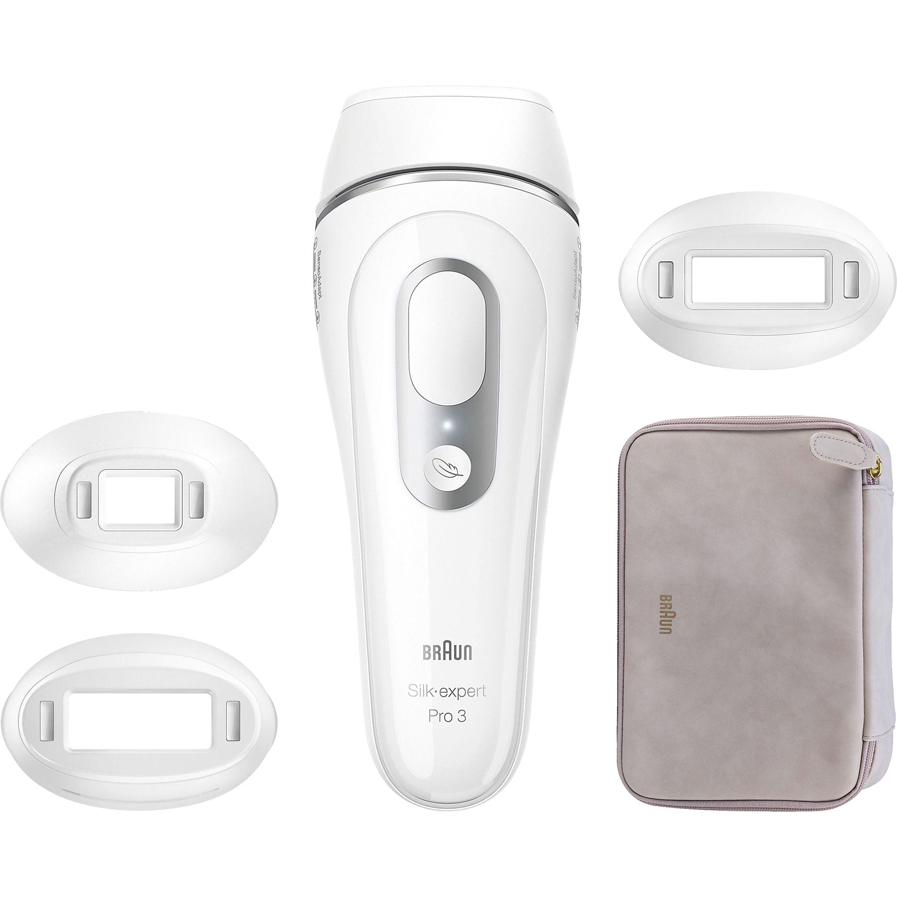 BRAUN PL3230 IPL Silk·expert Pro 3 Haarentfernung Weiß/Silber BRAUN