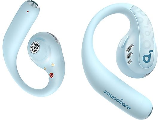 SOUNDCORE BY ANKER AeroFit Pro, Open-ear Kopfhörer Bluetooth Aquamarinblau SOUNDCORE BY ANKER