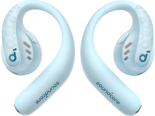 SOUNDCORE BY ANKER AeroFit Pro, Open-ear Kopfhörer Bluetooth Aquamarinblau SOUNDCORE BY ANKER