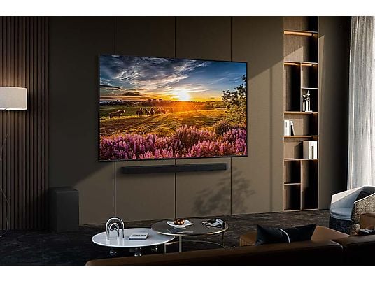 SAMSUNG GQ75Q60D QLED TV (Flat, 75 Zoll / 189 cm, UHD 4K, SMART TV, Tizen) SAMSUNG