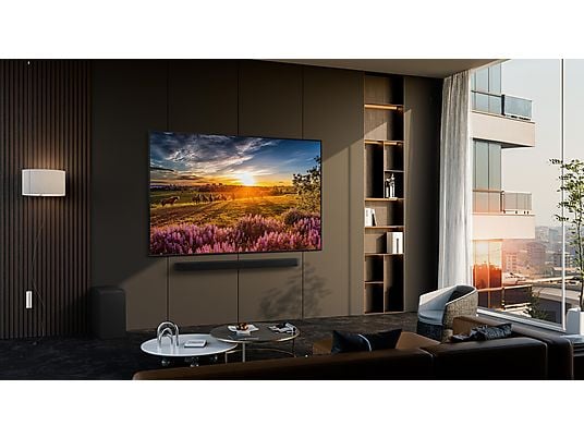 SAMSUNG GQ75Q60D QLED TV (Flat, 75 Zoll / 189 cm, UHD 4K, SMART TV, Tizen) SAMSUNG