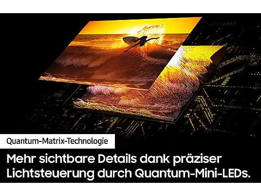SAMSUNG GQ75QN85D Mini LED / Neo QLED TV (Flat, 75 Zoll / 189 cm, UHD 4K, SMART TV, Tizen) SAMSUNG