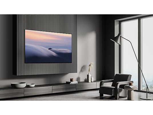 SAMSUNG OLEDGQ65S90D, lebendige Farben, satter Kontrast, perfekte Streaming- und Gaming-Reaktionsgeschwindigkeit, schlankes Design OLED TV (Flat, 65 Zoll / 163 cm, OLED 4K, SMART TV, Tizen) SAMSUNG