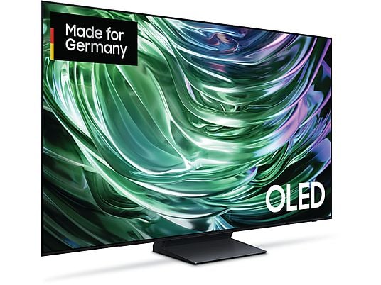 SAMSUNG OLEDGQ65S90D, lebendige Farben, satter Kontrast, perfekte Streaming- und Gaming-Reaktionsgeschwindigkeit, schlankes Design OLED TV (Flat, 65 Zoll / 163 cm, OLED 4K, SMART TV, Tizen) SAMSUNG