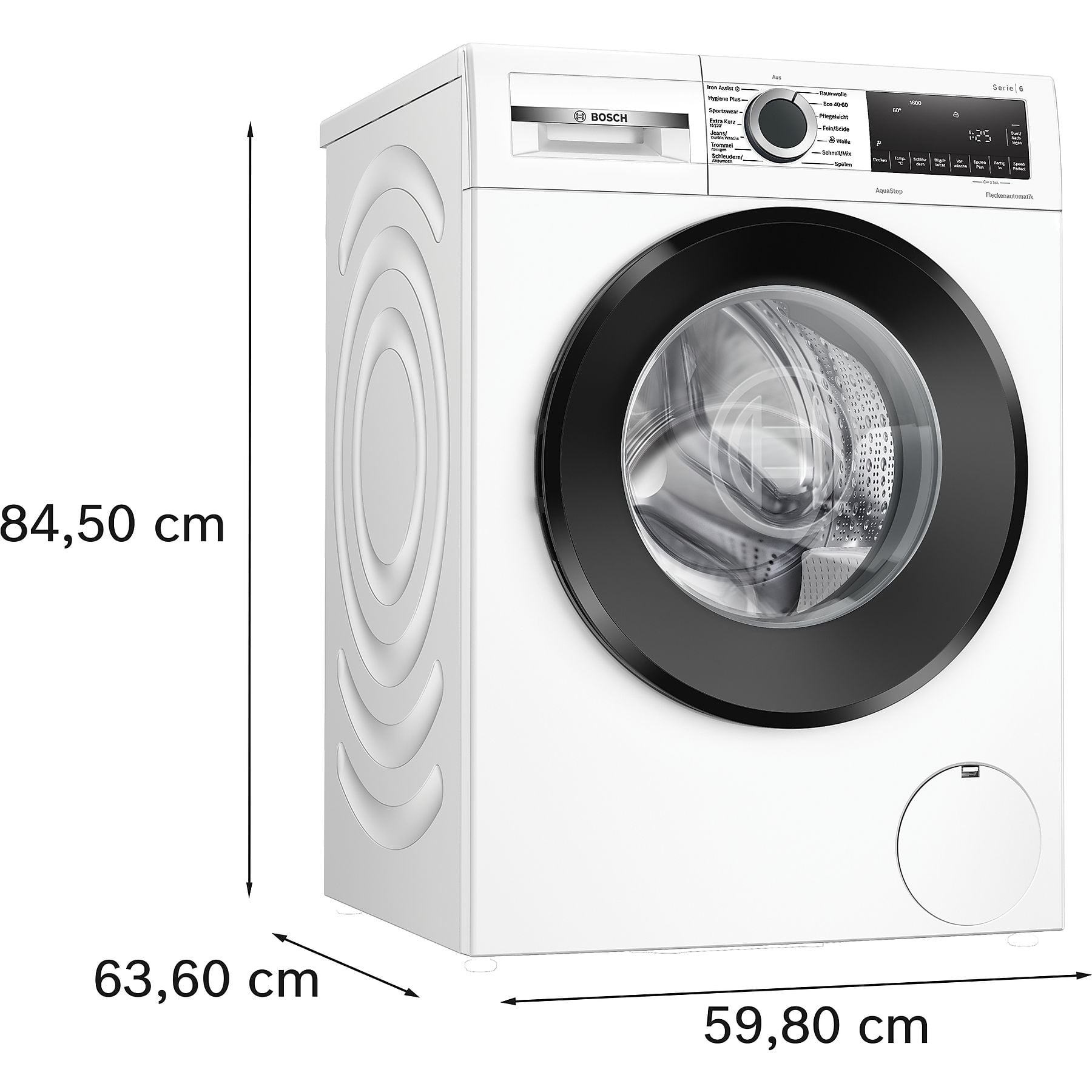 BOSCH WGG 256 Z 40 Serie 6 Waschmaschine (10 kg, 1600 U/Min., A) BOSCH