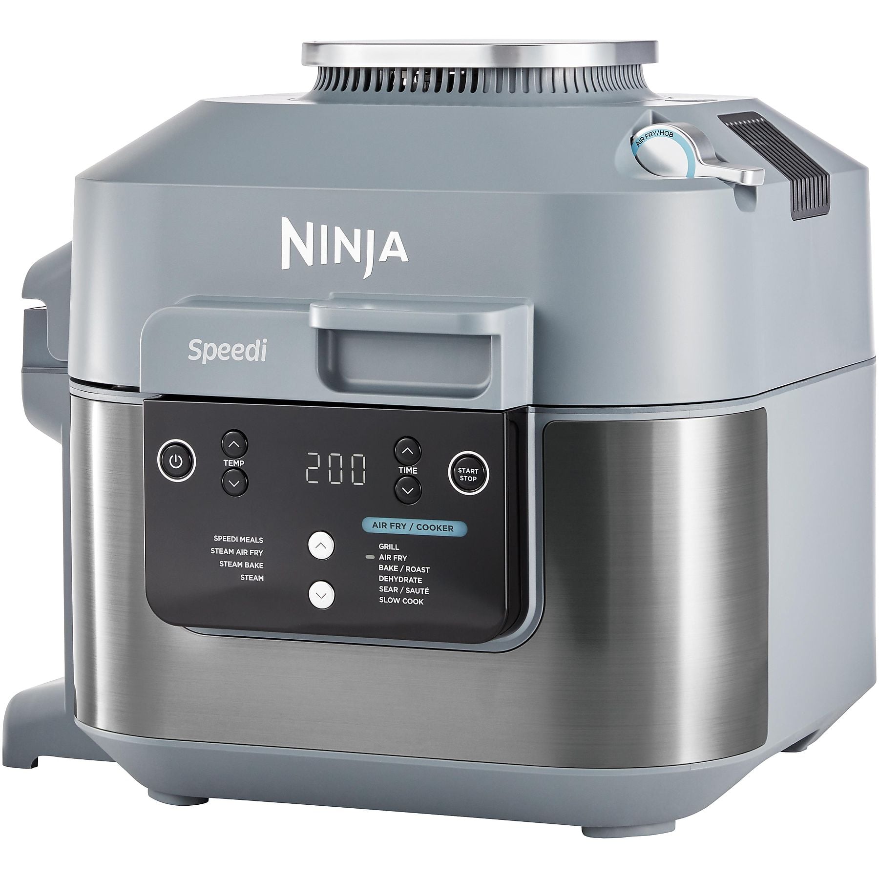 NINJA ON400EU Speedi Rapid Cooking System Multikocher 1760 Watt Sea Salt Grey NINJA