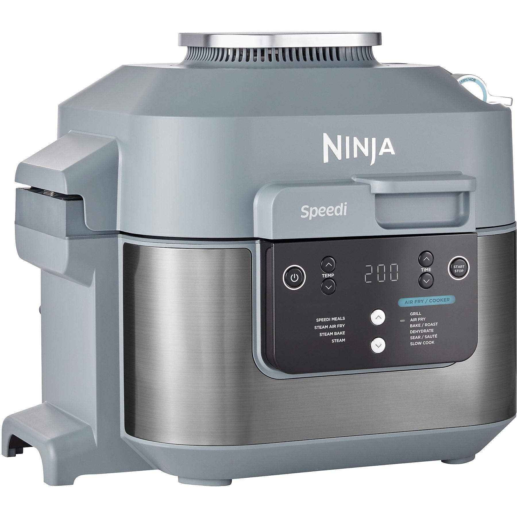 NINJA ON400EU Speedi Rapid Cooking System Multikocher 1760 Watt Sea Salt Grey NINJA