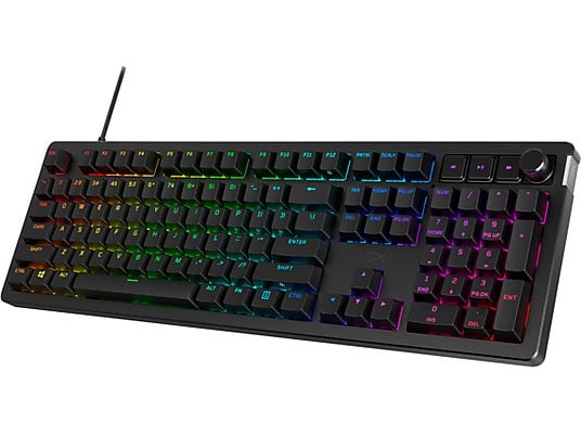 HYPERX Alloy Rise, Gaming Tastatur, Mechanisch, kabelgebunden, Schwarz HYPERX