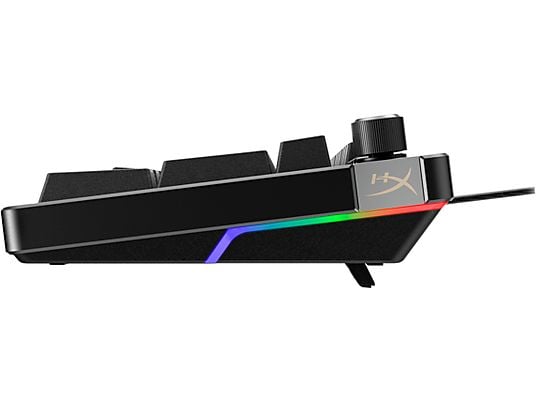 HYPERX Alloy Rise, Gaming Tastatur, Mechanisch, kabelgebunden, Schwarz HYPERX