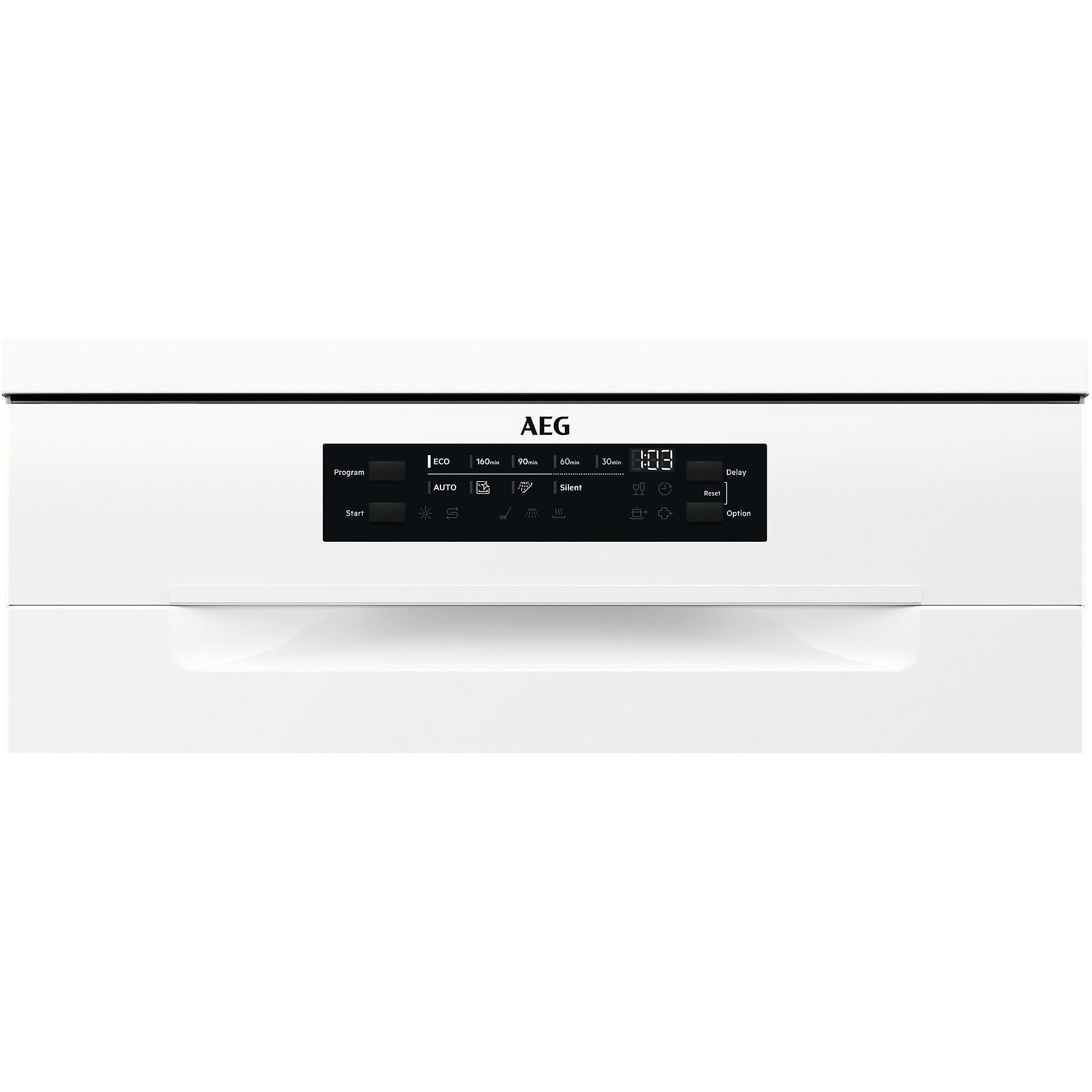 AEG FFB7574APW Geschirrspüler (Freistehend mit Unterbaumöglichkeit, 598 mm breit, 44 dB (A), B) AEG