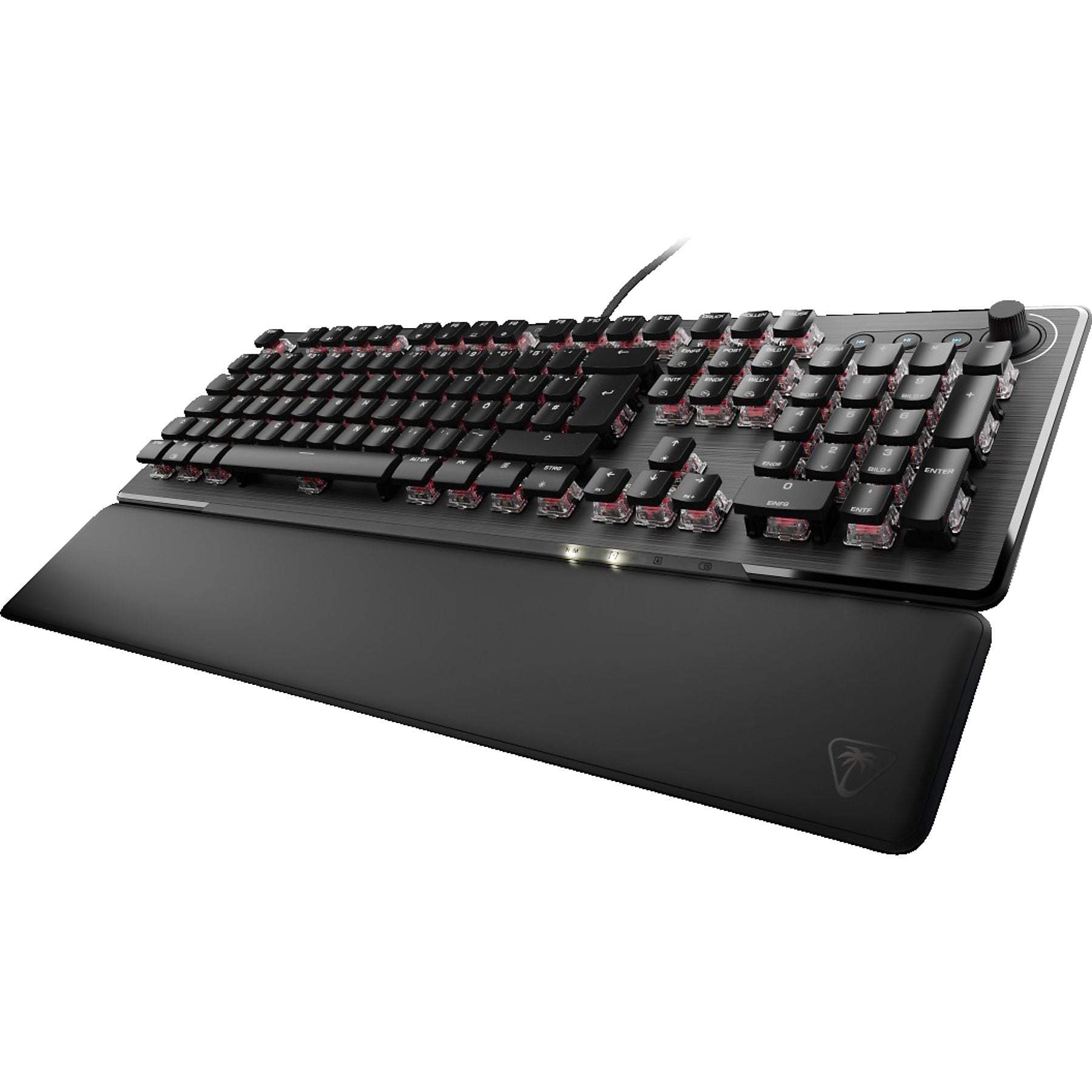 TURTLE BEACH Vulcan II, Gaming-Tastatur, kabelgebunden, Schwarz TURTLE BEACH
