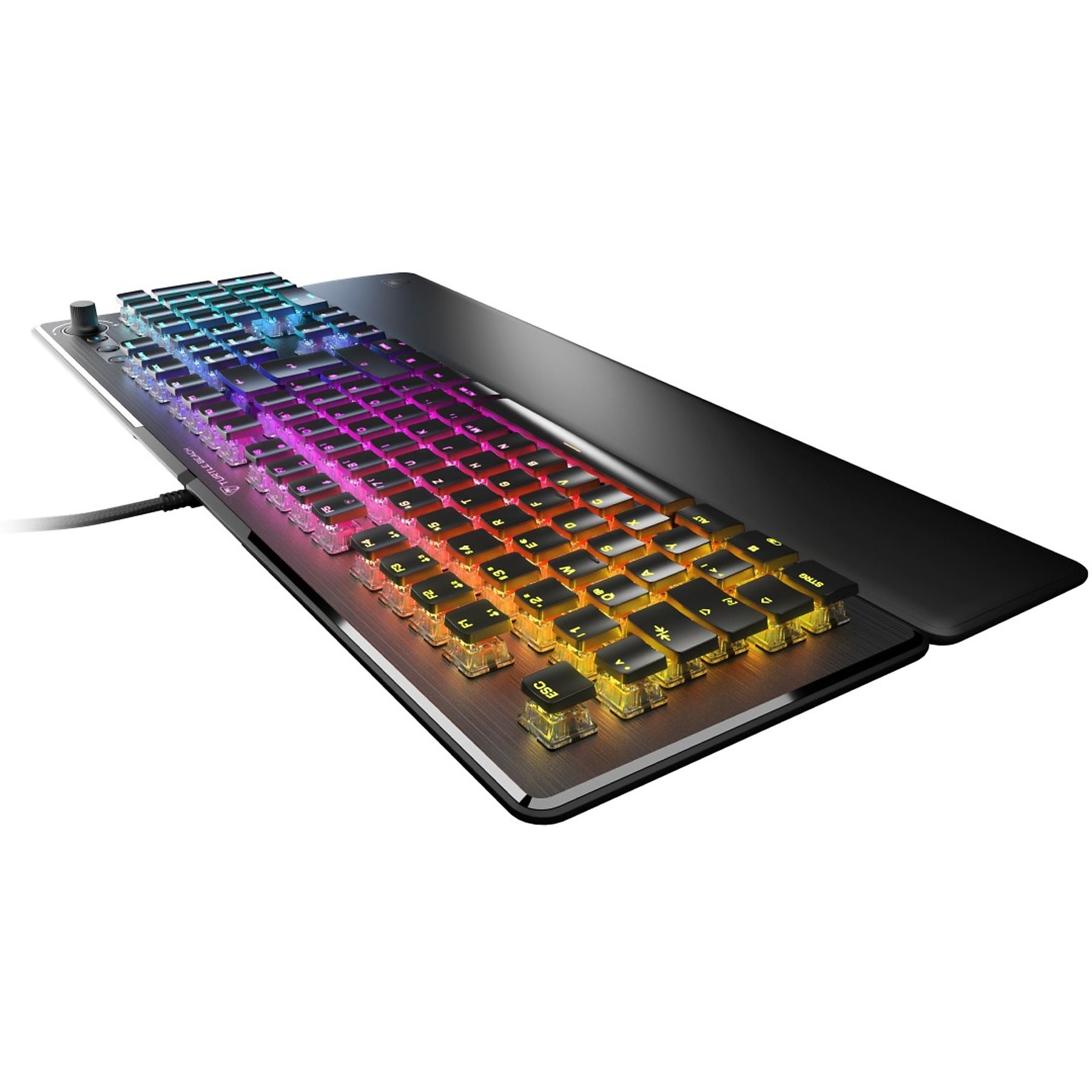 TURTLE BEACH Vulcan II, Gaming-Tastatur, kabelgebunden, Schwarz TURTLE BEACH