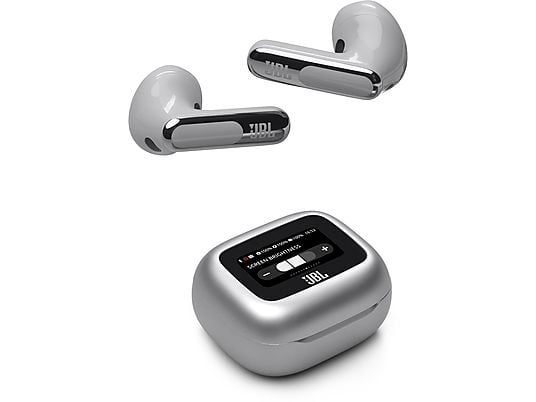 JBL Live Flex 3, In-ear Kopfhörer Silber JBL