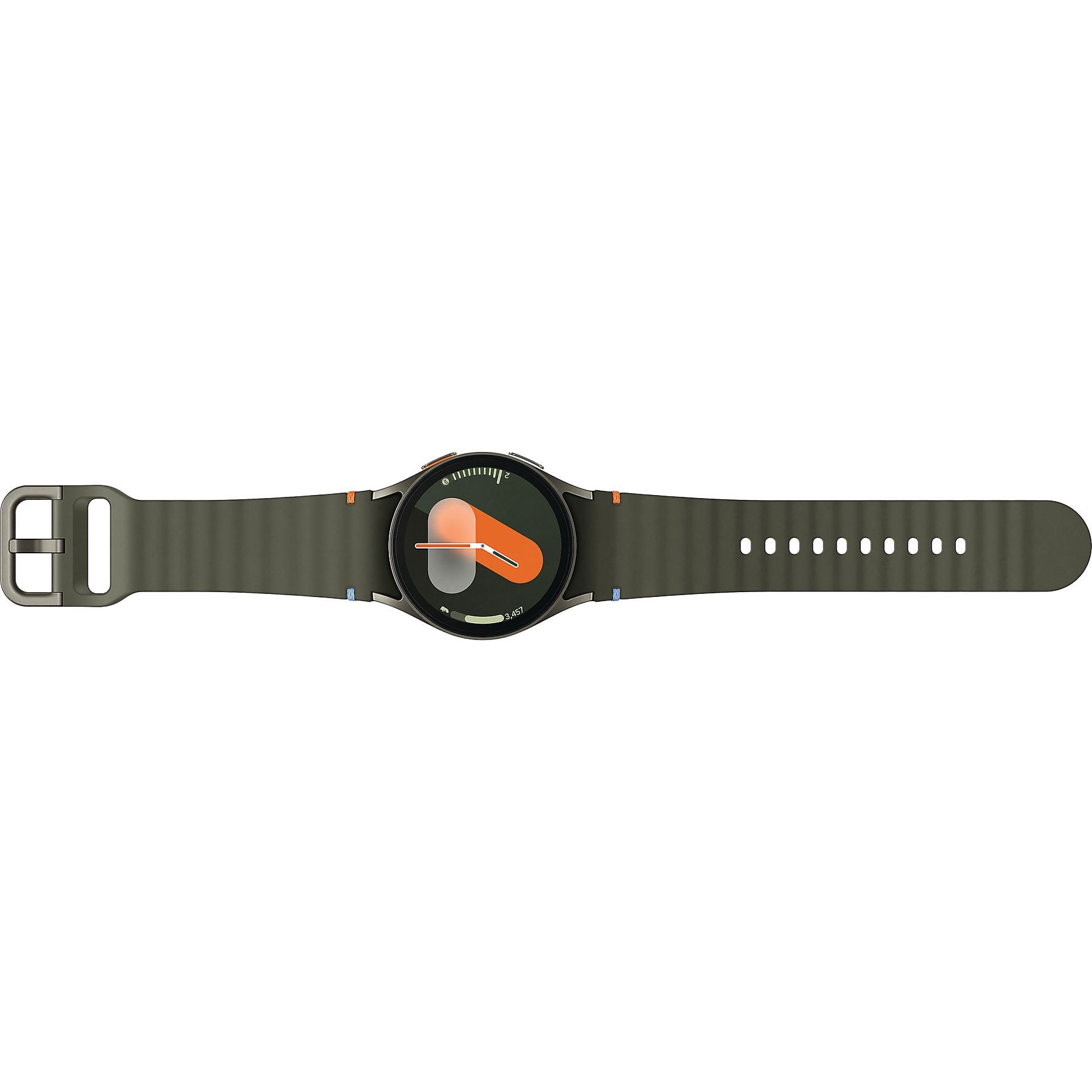 SAMSUNG Galaxy Watch7 BT 40 mm Smartwatch Aluminium Nitrilkautschuk, 85-110 mm, Green SAMSUNG
