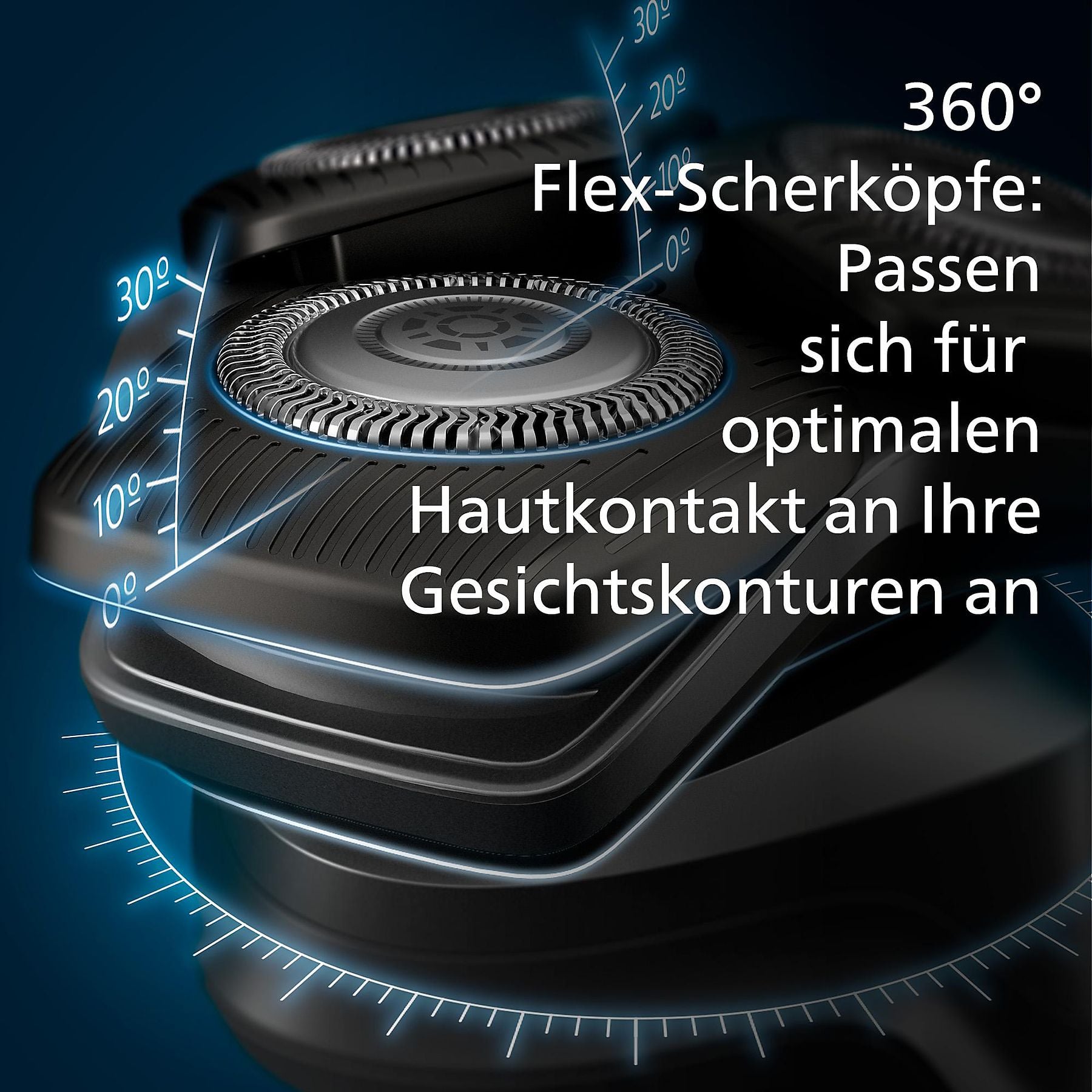 PHILIPS S5887/35 Etui, Ladestation, Elektrorasierer Series 5000 Carbongrau (SteelPrecision Klingen, Reinigungsstation: Nein) PHILIPS