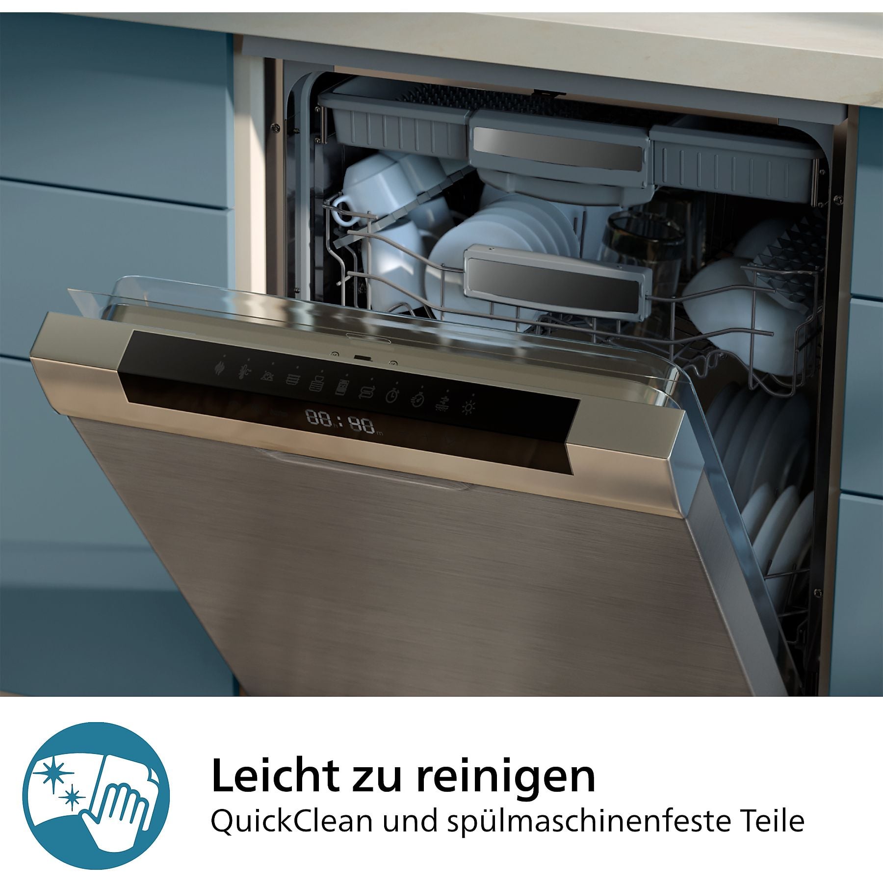 PHILIPS HD9876/20 Airfryer Connected XXL Series 7000 8.3L Heißluftfritteuse PHILIPS