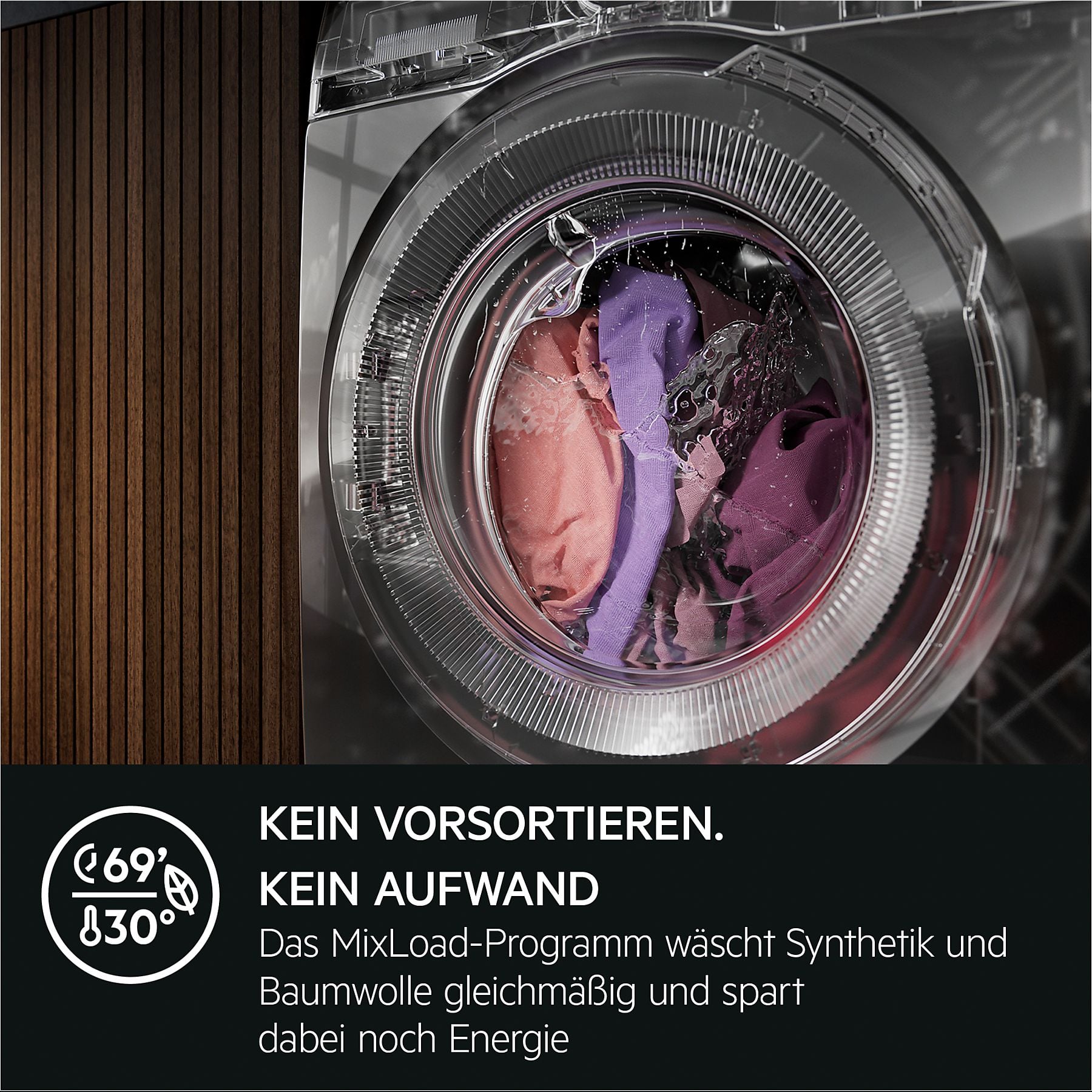 AEG LR7G70495 Serie 7000 mit ProSteam-Technologie Waschmaschine (9,0 kg, 1400 U/Min., A, Ja) AEG