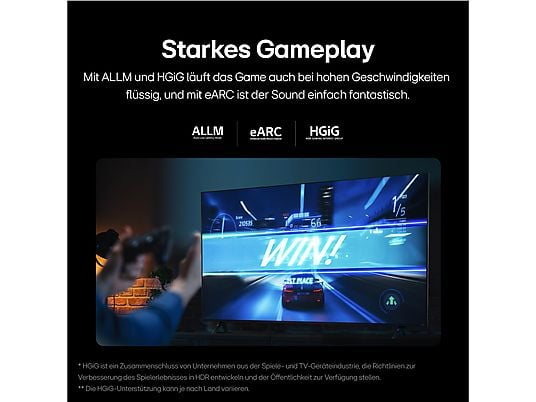 LG 75NANO81T6A NanoCell TV (Flat, 75 Zoll / 190 cm, UHD 4K, SMART TV, webOS 24 mit LG ThinQ) LG