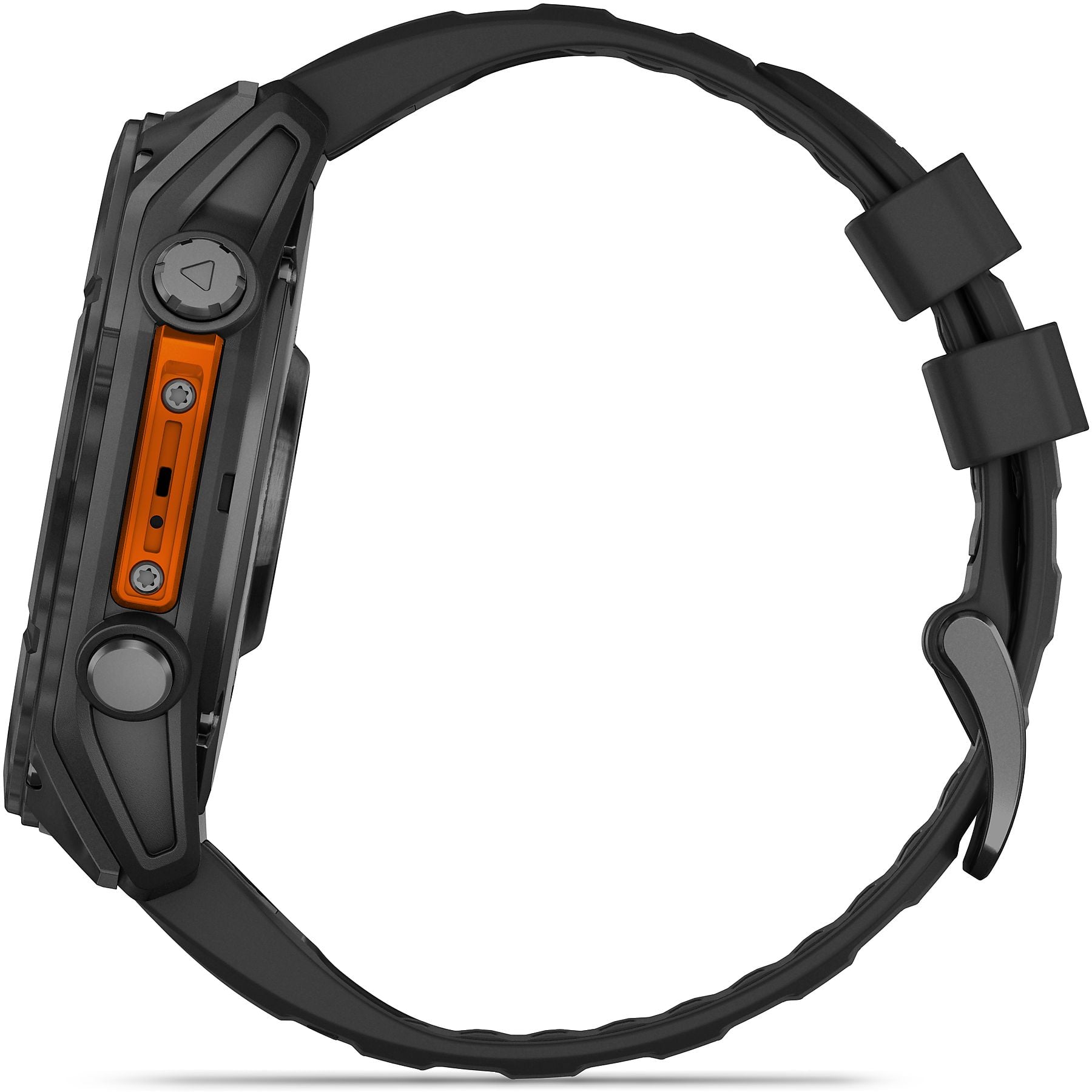 GARMIN fenix® 8 - 51 mm AMOLED Smartwatch Edelstahl Silikon, 26 mm, Schwarz GARMIN