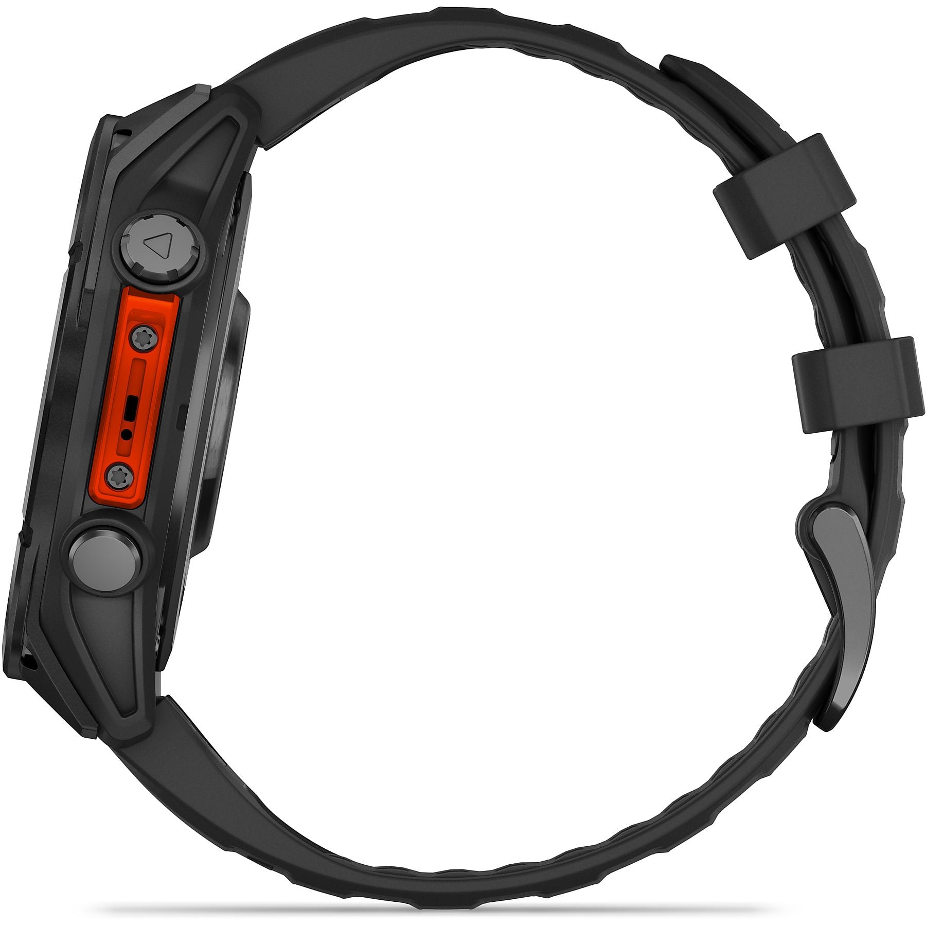 GARMIN fenix® 8 - 47 mm AMOLED Smartwatch Edelstahl Silikon, 22 mm, Schwarz GARMIN