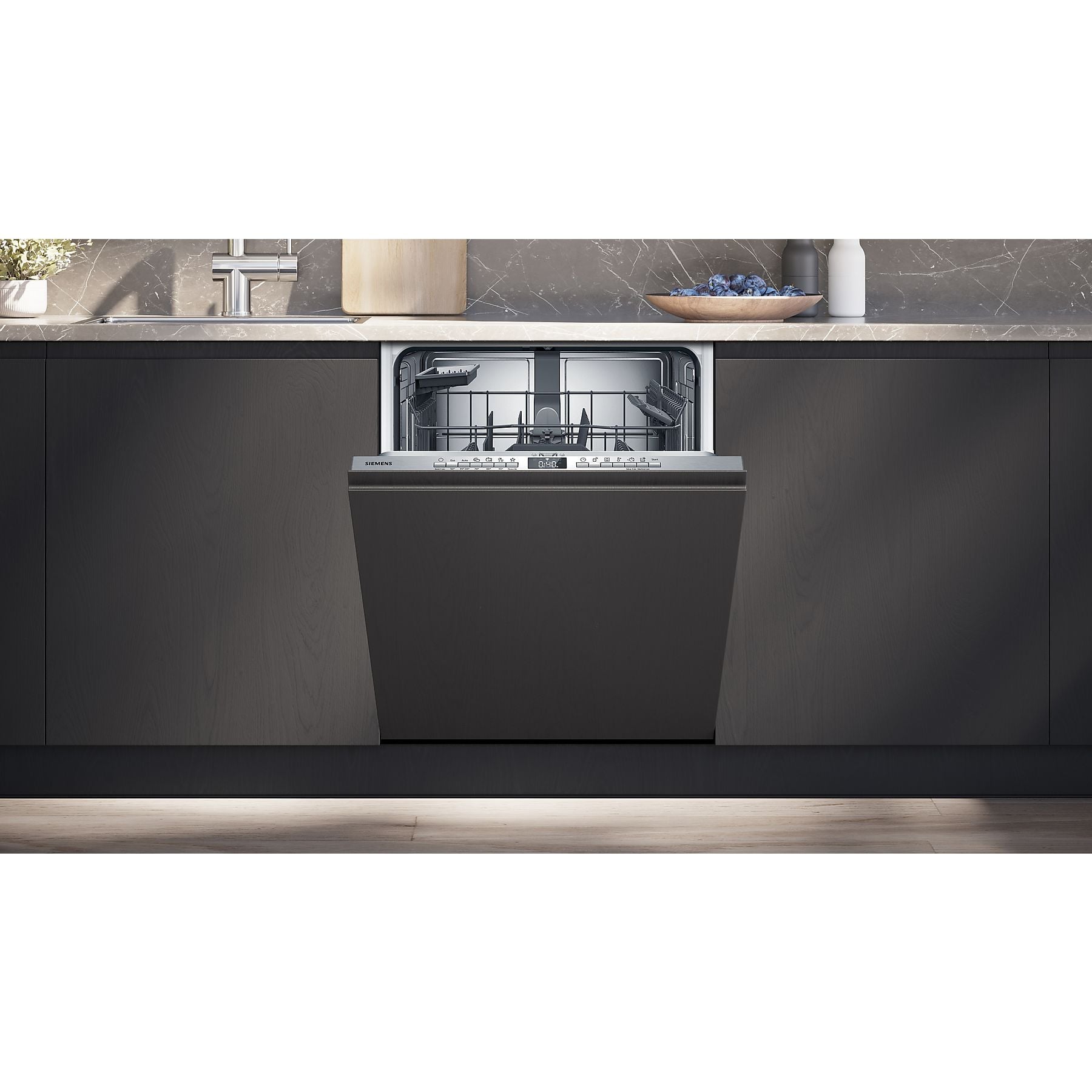 SIEMENS SN 63 EX 27 AE iQ300 Geschirrspüler (vollintegrierbar, 598 mm breit, 42 dB (A), A) SIEMENS