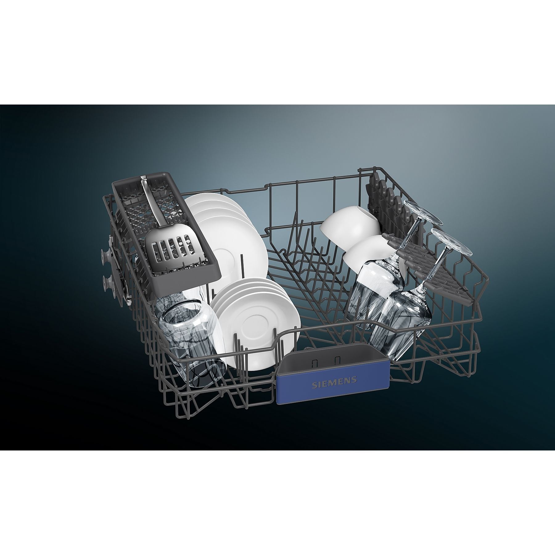 SIEMENS SX63HX03TE iQ300 Geschirrspüler (vollintegrierbar, 598 mm breit, 46 dB (A), C) SIEMENS