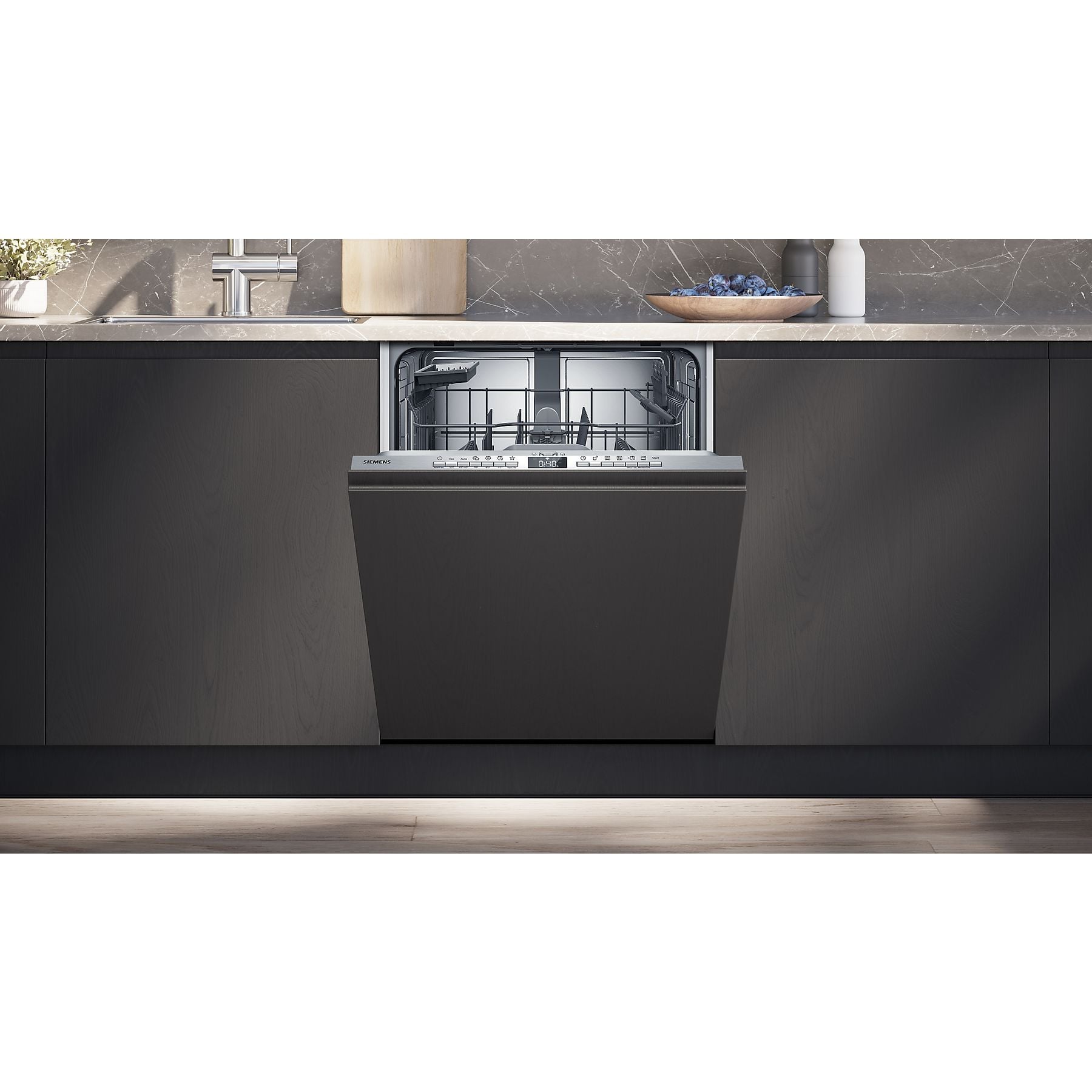 SIEMENS SX63EX04TE iQ300 Geschirrspüler (vollintegrierbar, 598 mm breit, 44 dB (A), B) SIEMENS