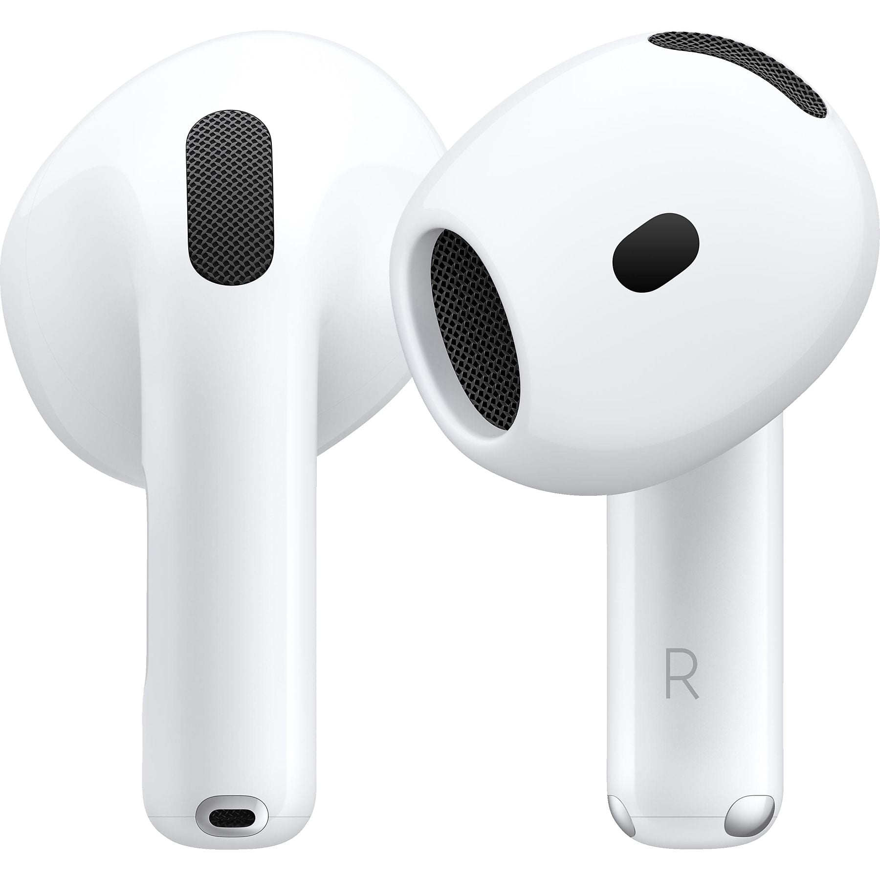 APPLE AirPods 4 mit Aktiver Geräuschunterdrückung, In-ear Kopfhörer Bluetooth Weiß APPLE