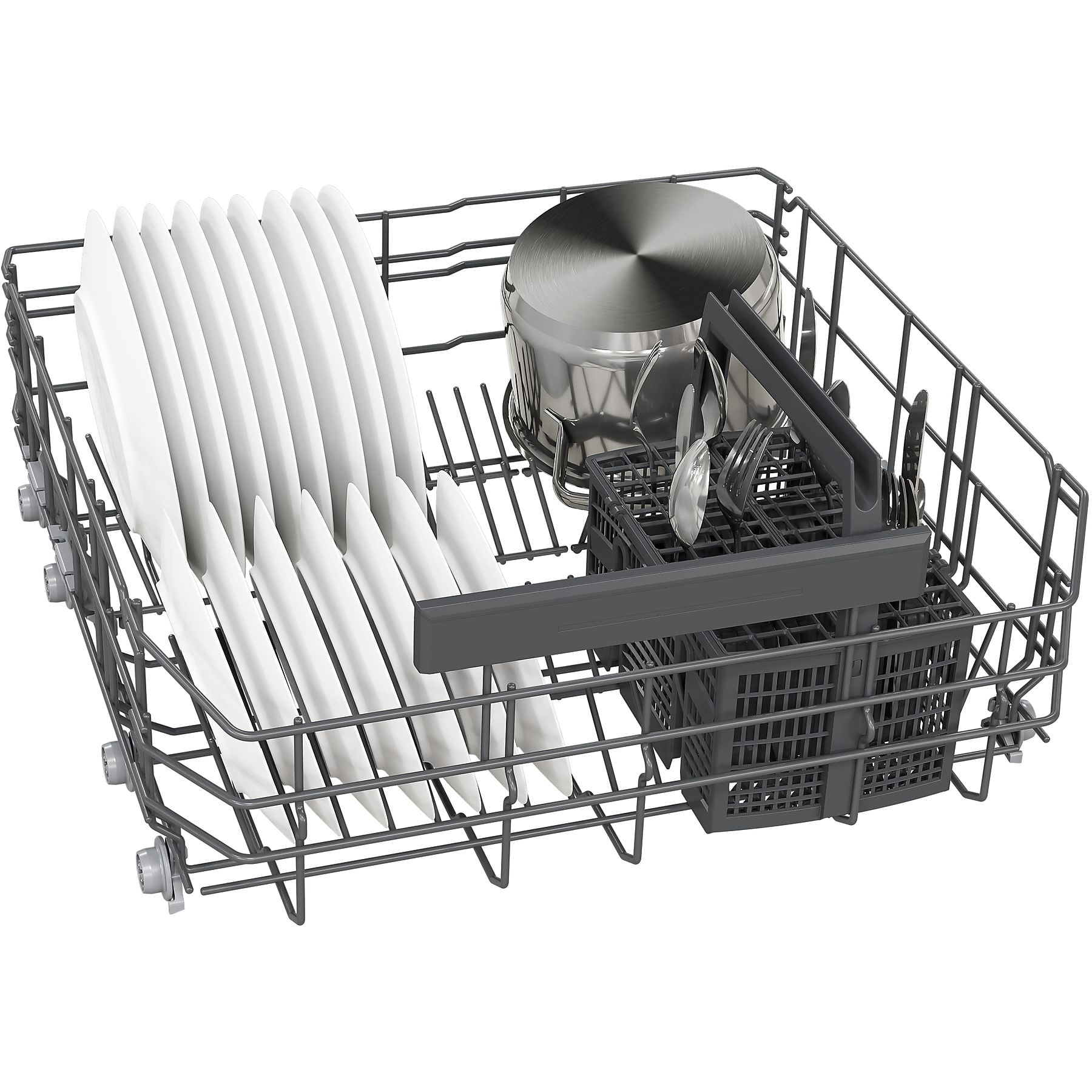 SIEMENS SN 63 EX 27 AE iQ300 Geschirrspüler (vollintegrierbar, 598 mm breit, 42 dB (A), A) SIEMENS