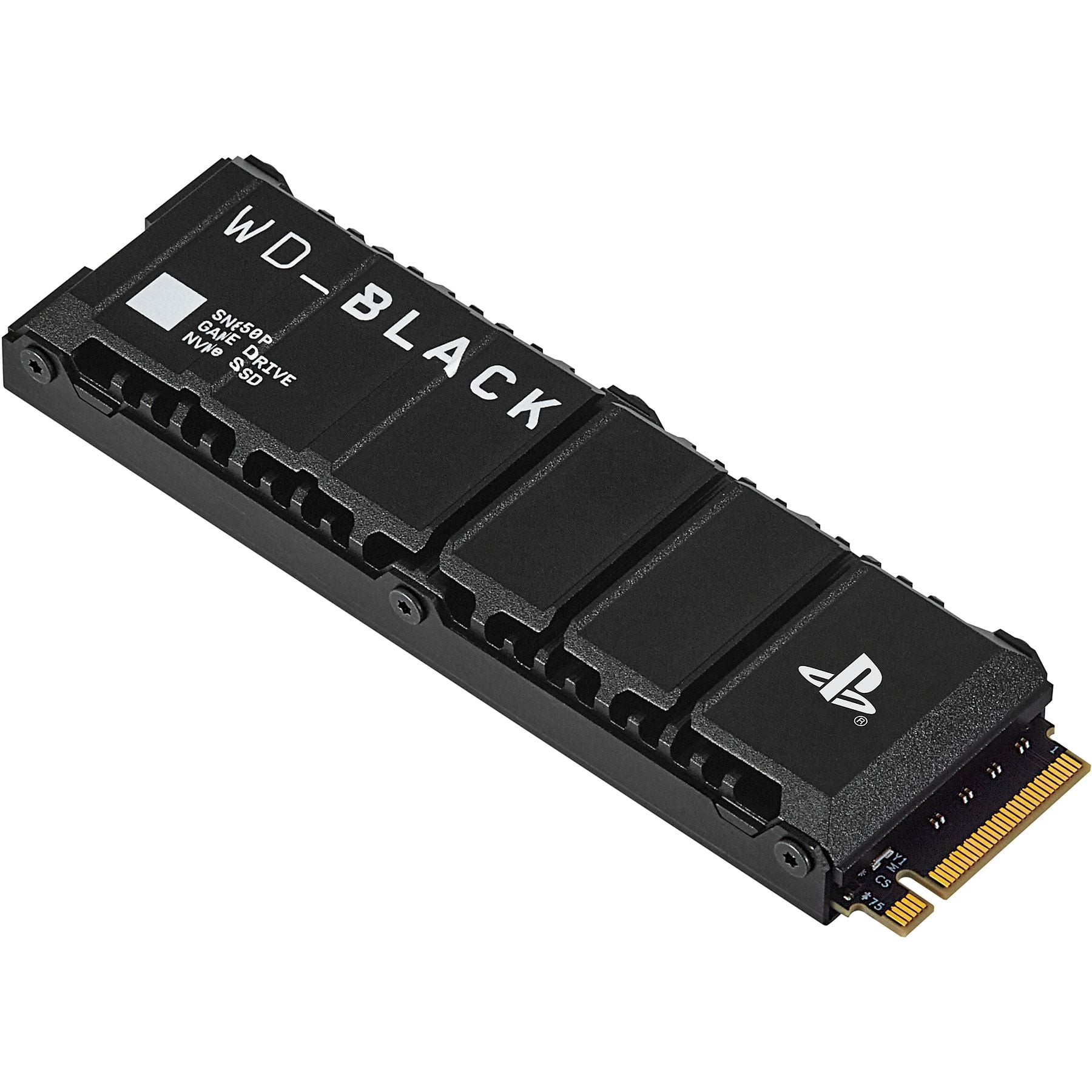 WD. BLACK™ SN850P NVMe™ POWERED BY SANDISK SSD mit Heatsink für PS5®-Konsolen, 8 TB, Gaming SSD, Solid State Drive, Schwarz WD.