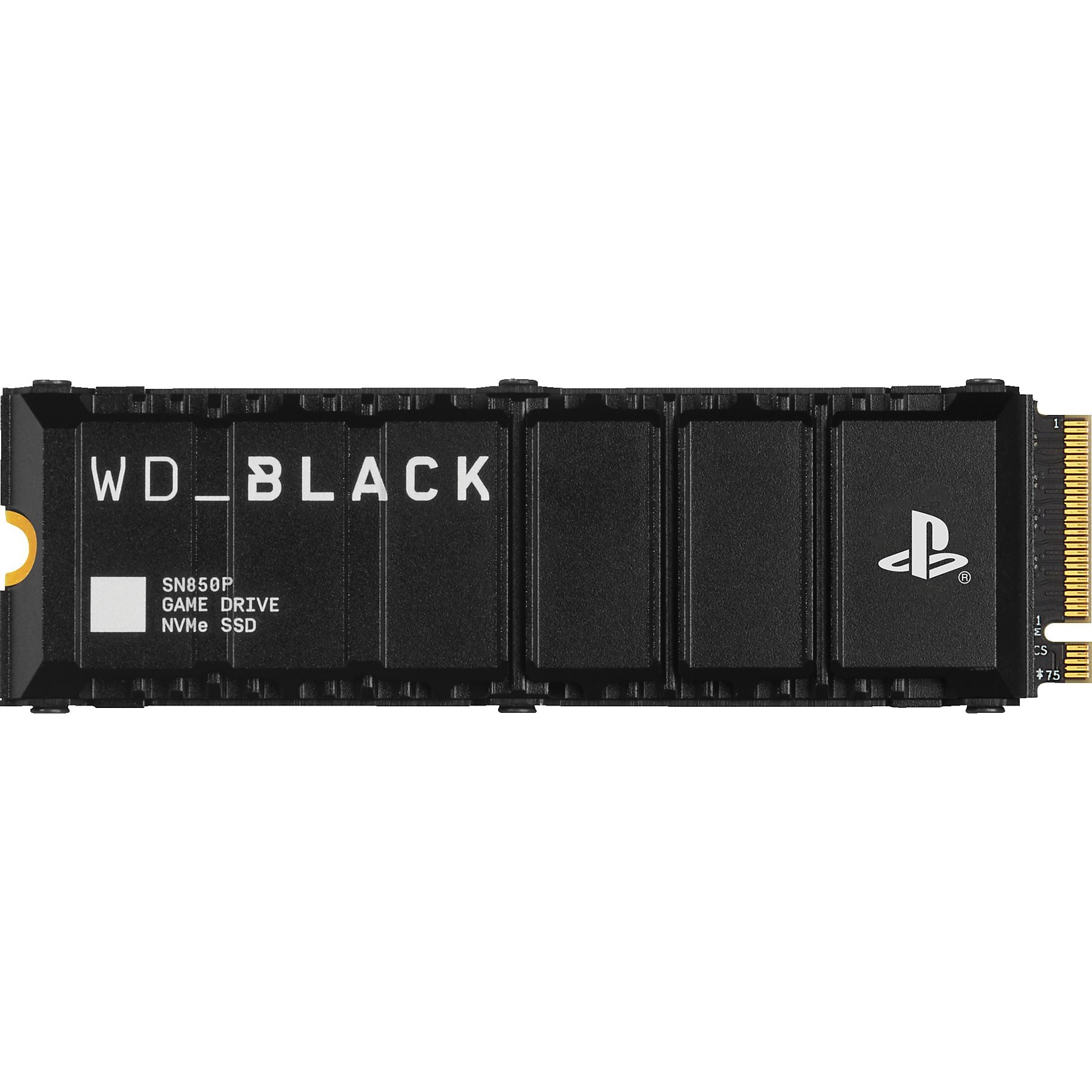 WD. BLACK™ SN850P NVMe™ POWERED BY SANDISK SSD mit Heatsink für PS5®-Konsolen, 8 TB, Gaming SSD, Solid State Drive, Schwarz WD.