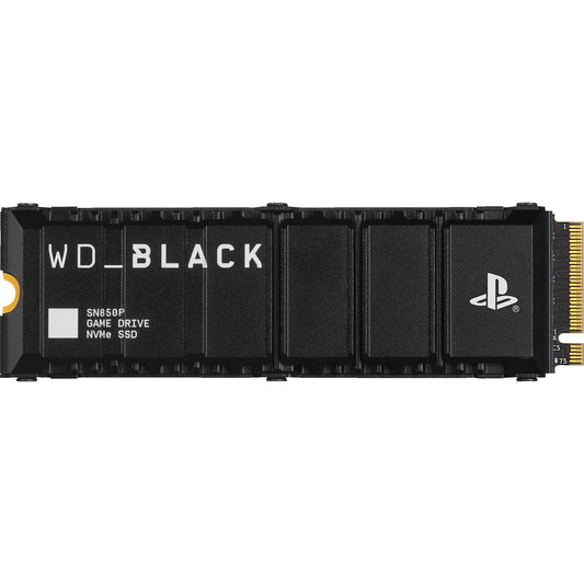 WD. BLACK™ SN850P NVMe™ POWERED BY SANDISK SSD mit Heatsink für PS5®-Konsolen, 8 TB, Gaming SSD, Solid State Drive, Schwarz WD.
