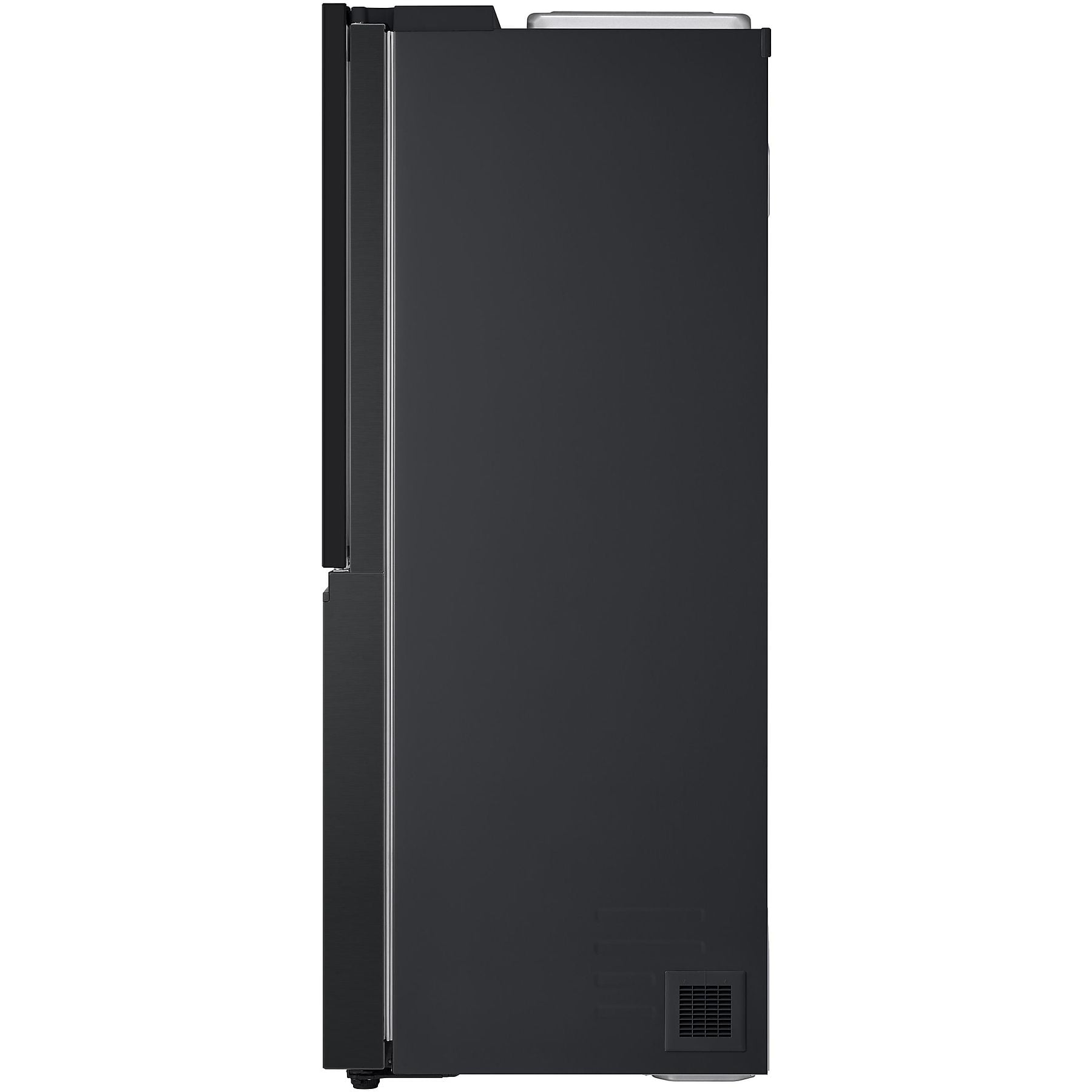 LG GSXE90EVDD mit Craft Ice, InstaView Door-in-Door®, Side-by-Side (628 l, D, 1790 mm hoch, Essence Matte Black) LG