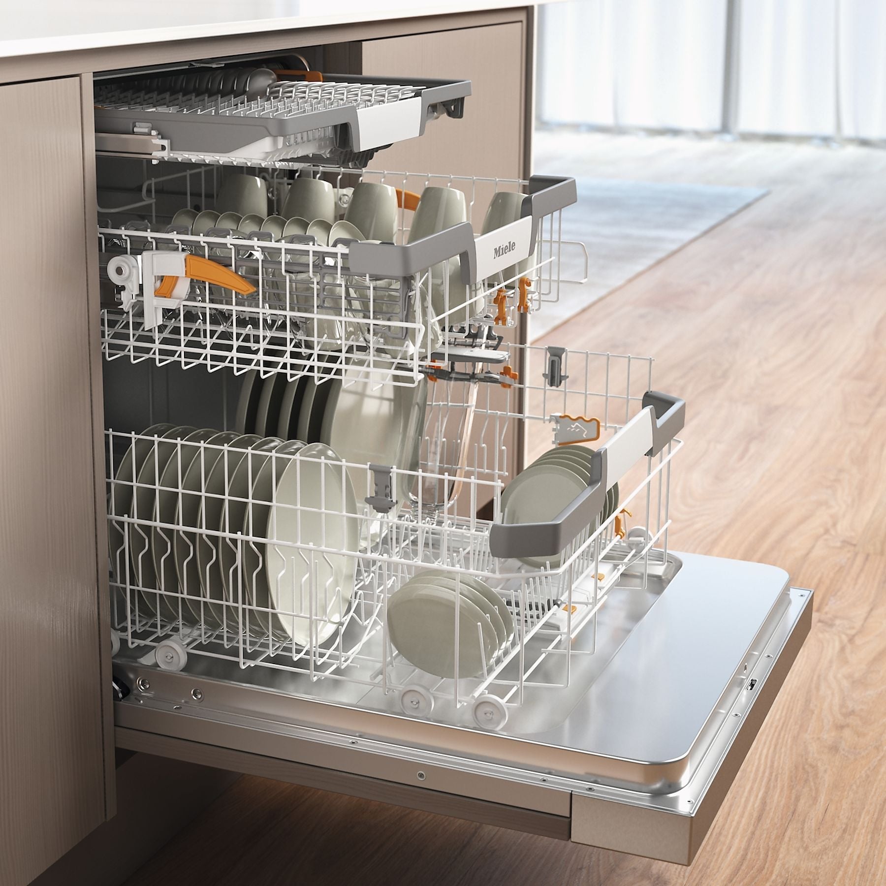 MIELE G 7210 SCi Geschirrspüler (teilintegrierbar, 598 mm breit, 43 dB (A), A) MIELE
