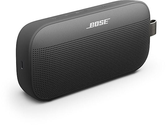 BOSE Tragbarer Bose SoundLink Flex (2. Gen.) Bluetooth Lautsprecher, Schwarz, Wasserfest BOSE