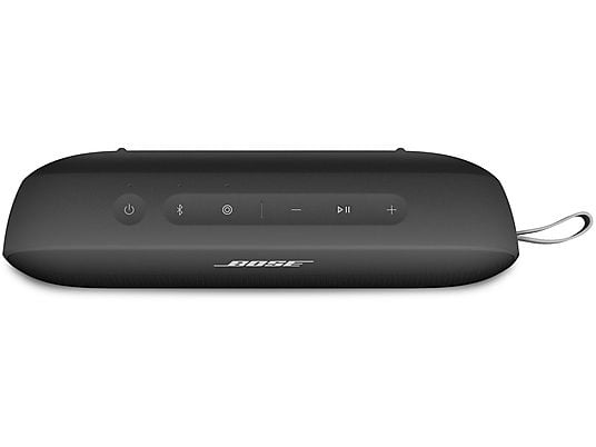BOSE Tragbarer Bose SoundLink Flex (2. Gen.) Bluetooth Lautsprecher, Schwarz, Wasserfest BOSE
