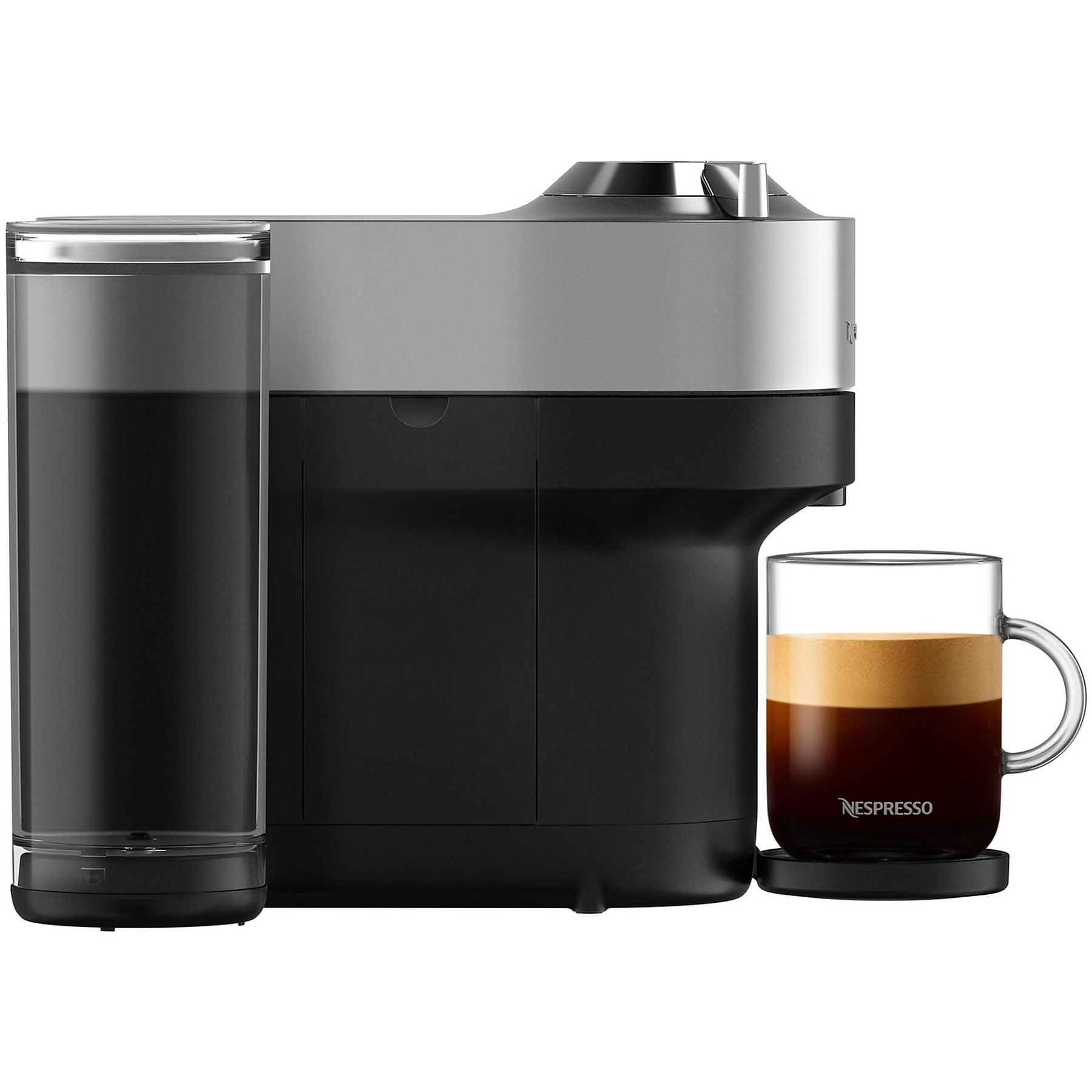 KRUPS Nespresso XN930T Vertuo Pop+ Kapselmaschine Titan/Schwarz KRUPS