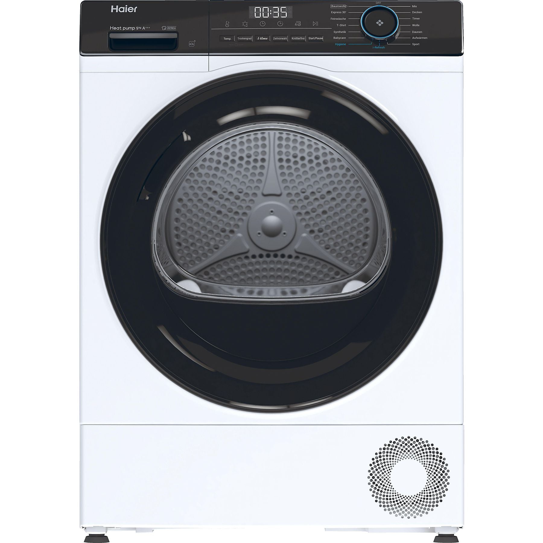 HAIER HD91-A3939E-DE Wärmepumpentrockner I PRO 3 (9 kg, Weiß) GCN ELECTRO