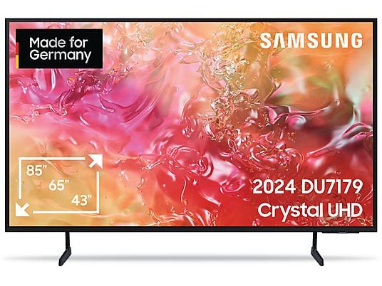 SAMSUNG GU75DU7179U LED TV (Flat, 75 Zoll / 189 cm, UHD 4K, SMART TV, Tizen) SAMSUNG