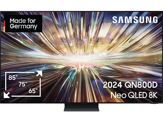 SAMSUNG GQ75QN800D Mini LED / Neo QLED AI TV (Flat, 75 Zoll / 189 cm, UHD 8K, SMART TV, Tizen) SAMSUNG